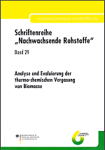 Analyse und Evaluierung der thermo-chemischen Vergasung von Biomasse - Fachagentur Nachwachsende Rohstoffe