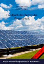 Handbuch des Rechts der Photovoltaik - Martin Maslaton, Andr� Zschiegener