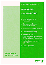 4th European Conference PV-Hybrid and Mini-Grid 2008 - OTTI e.V. (Eds.)