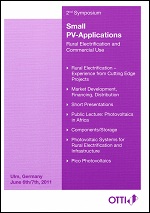 2nd Symposium Small PV-Applications 2011 - OTTI e.V., Renewable Energies (Ed.)
