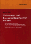 Jan Reshöft - Verfassungs- und Europarechtskonformität des EEG