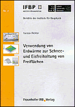 Verwendung von Erdw�rme zur Schnee- und Eisfreihaltung von Freifl�chen - Torsten Richter